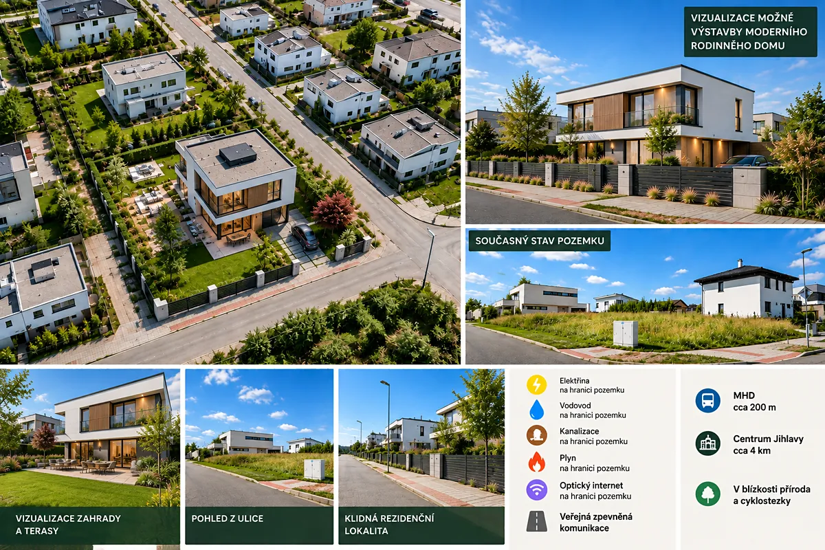 Prodej stavebního pozemku 740 m²